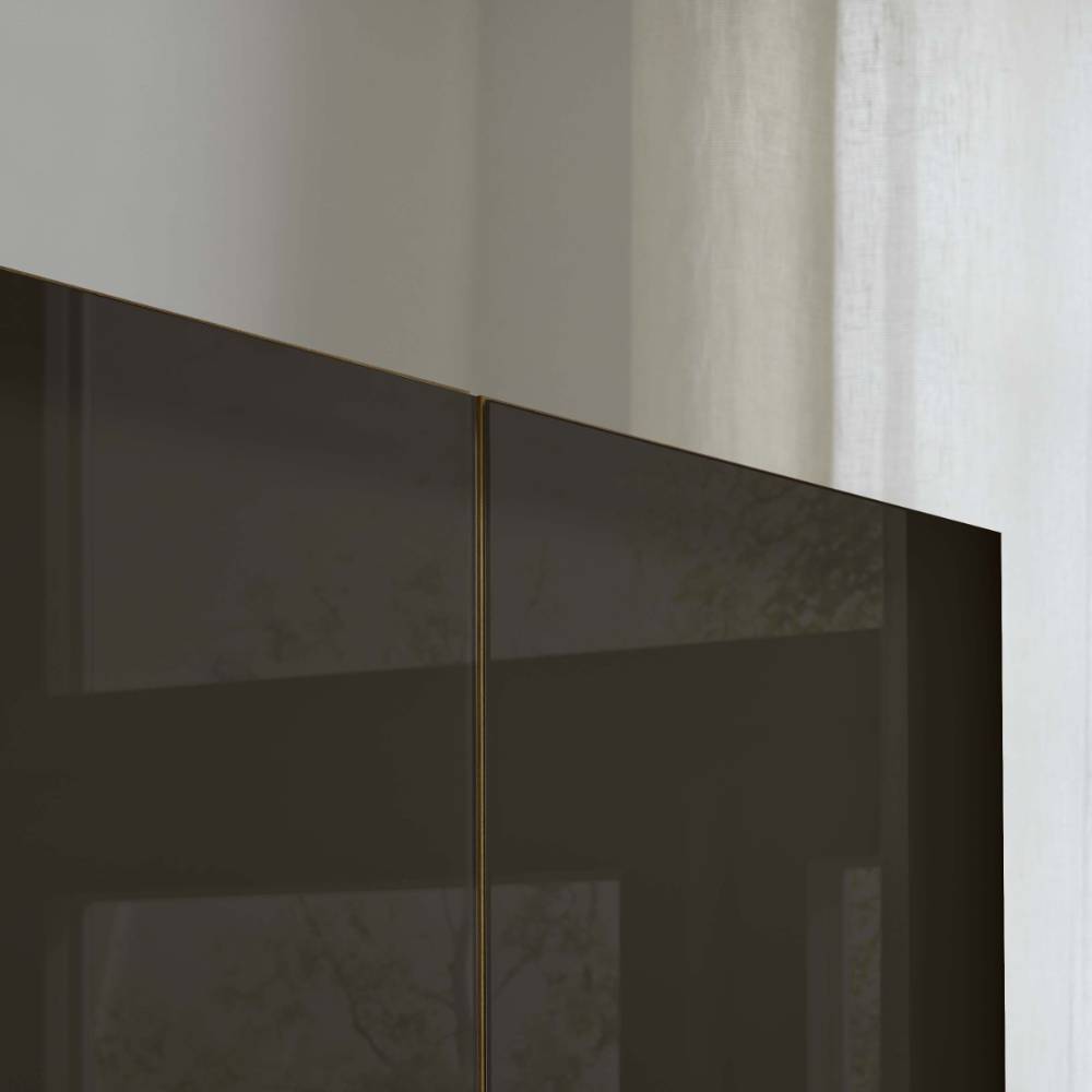 Moderner Schlafzimmerschrank Merkur mit Drehtüren 149 cm breit