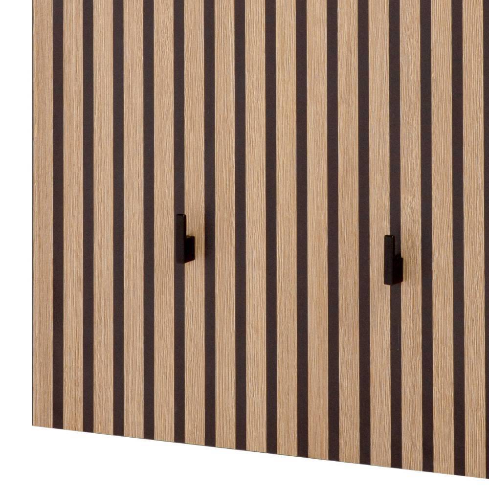 Wandgarderobe Capolyna in Paneeloptik melaminbeschichtet