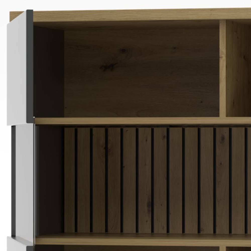 Wohnzimmerschrank Yarisis in modernem Design mit Sockelgestell