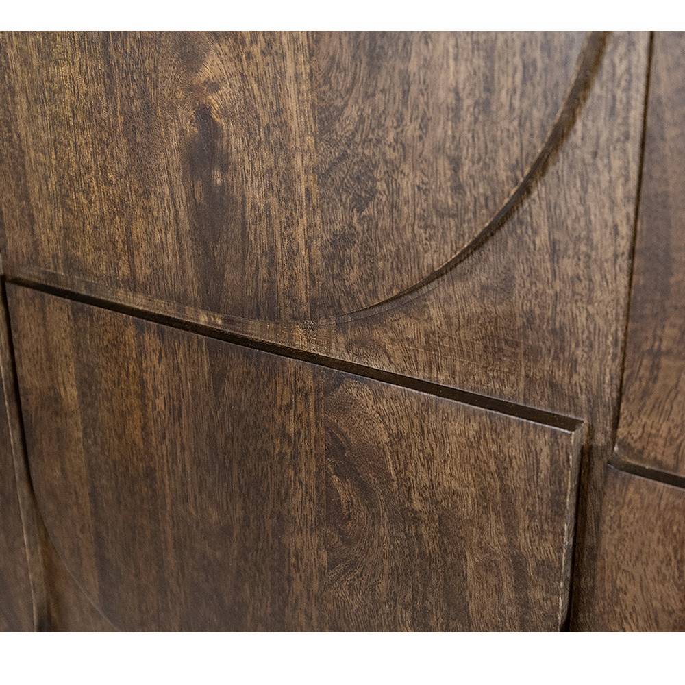 Esszimmersideboard Johnsa aus Mangobaum Massivholz 180 cm breit