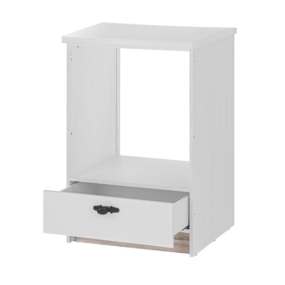 Einbauküchenzeile Flurencina im Landhausstil 191 cm breit (vierteilig)