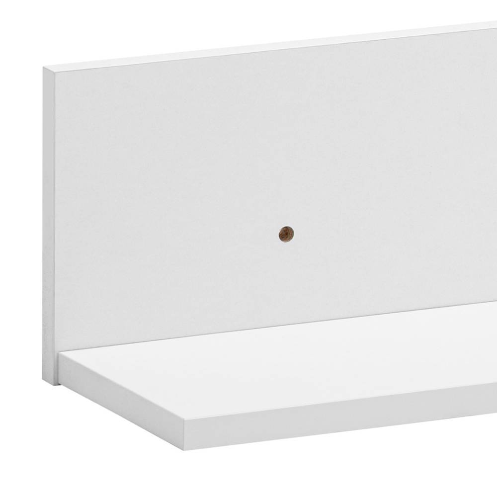 Wandregale Barocara in Weiß matt 60 cm breit (2er Set)