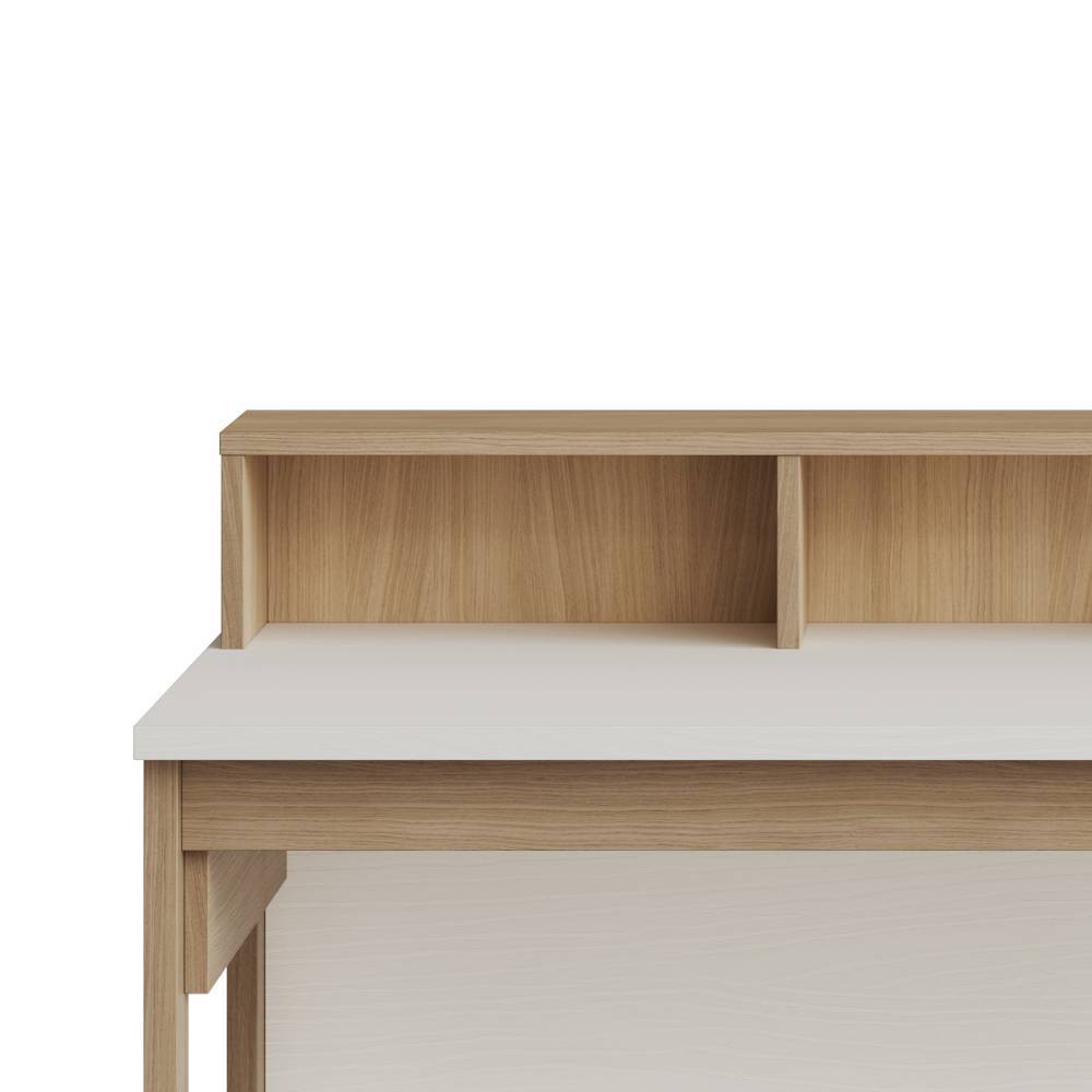 Büromöbel Set Labrassa im Skandi Design 120 cm breit (zweiteilig)