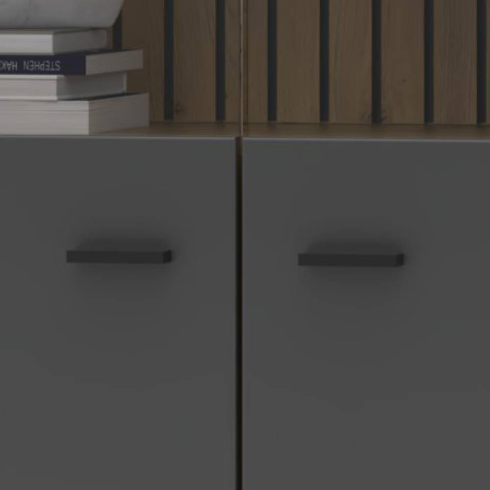 Wohnzimmerschrank Yarisis in modernem Design mit Sockelgestell