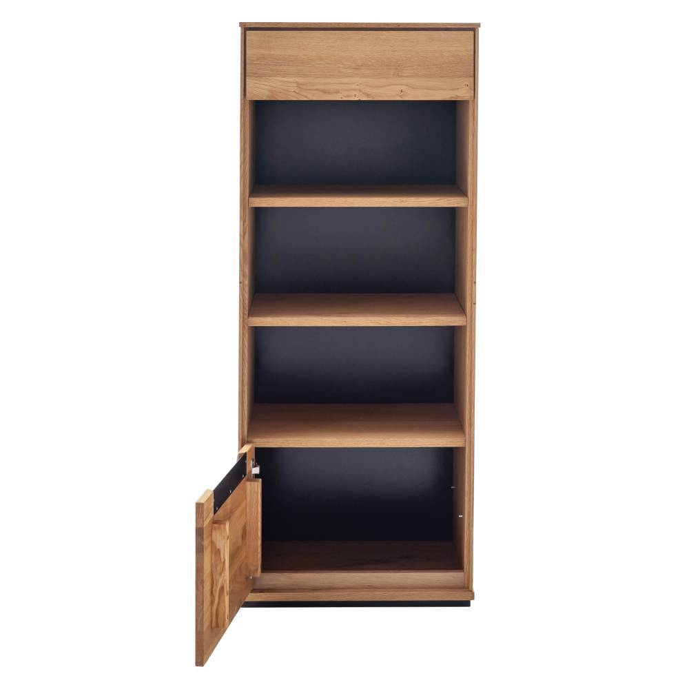 Standregal Sisam in Wildeichefarben 53 cm breit