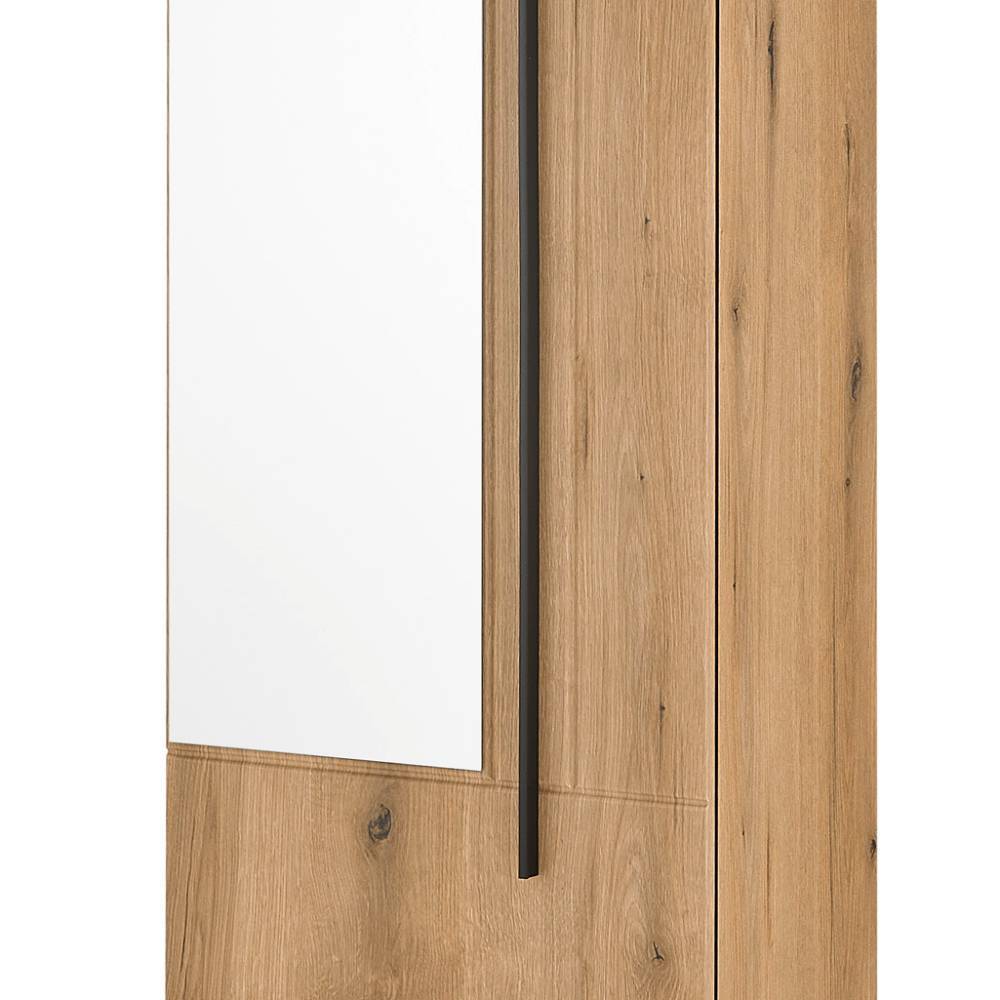 Dielenschrank Nemphia mit Spiegeltür in modernem Design