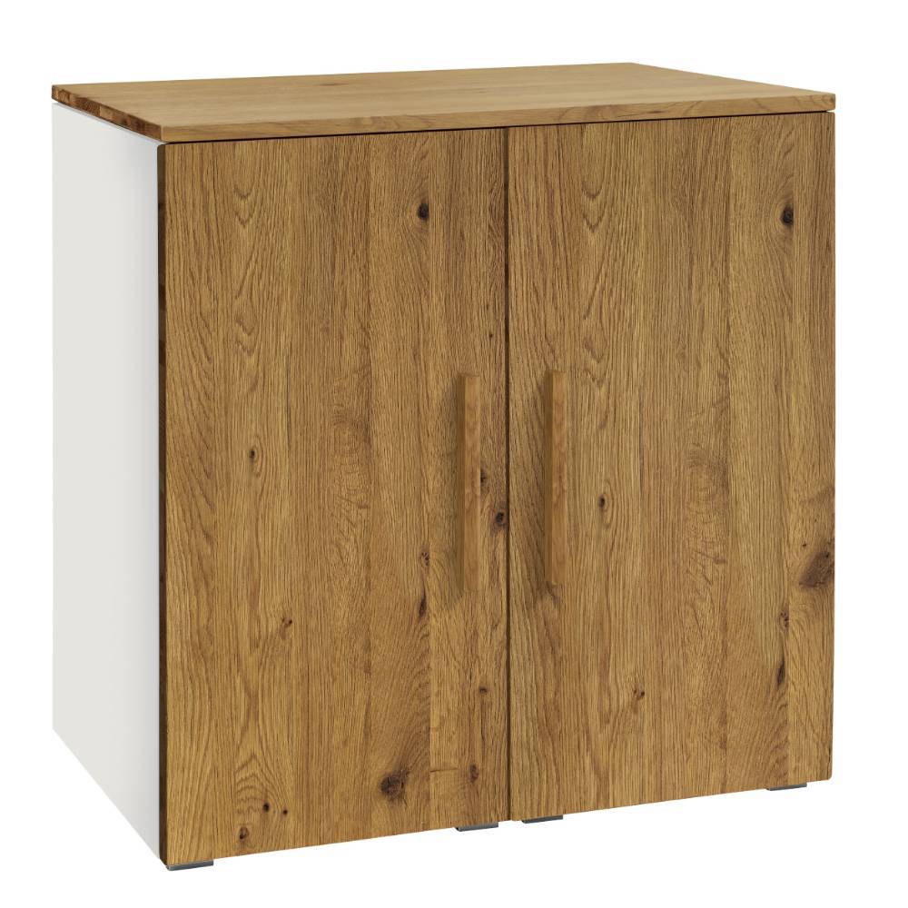Kommode Zonacca in modernem Design mit Holzgriffen