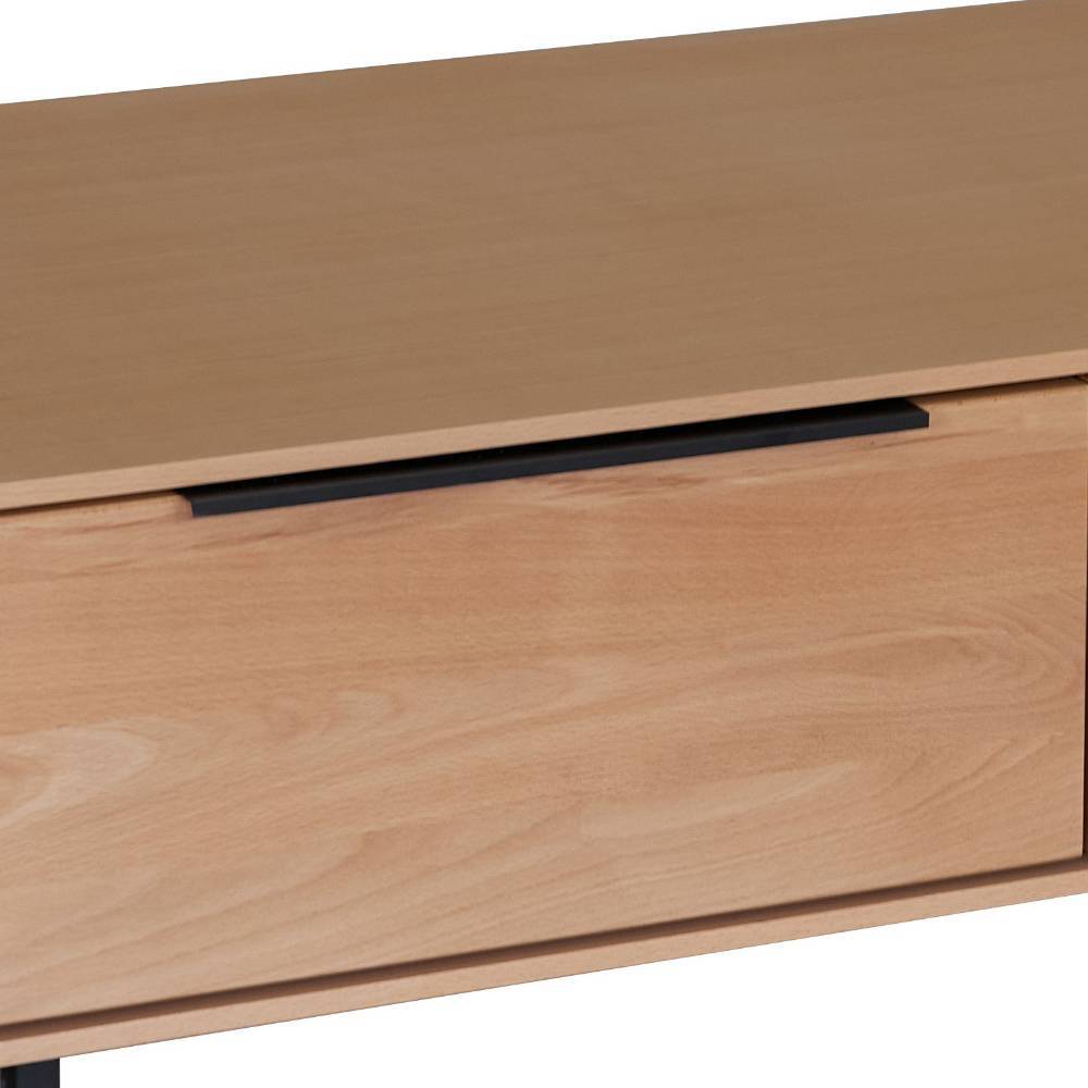 Couchtisch Zella in modernem Design mit zwei Schubladen