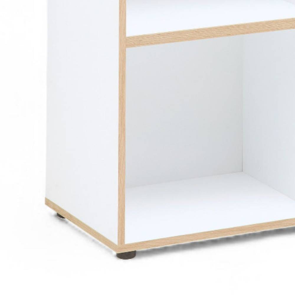Büroregal Mariocavo in Weiß 45 cm breit