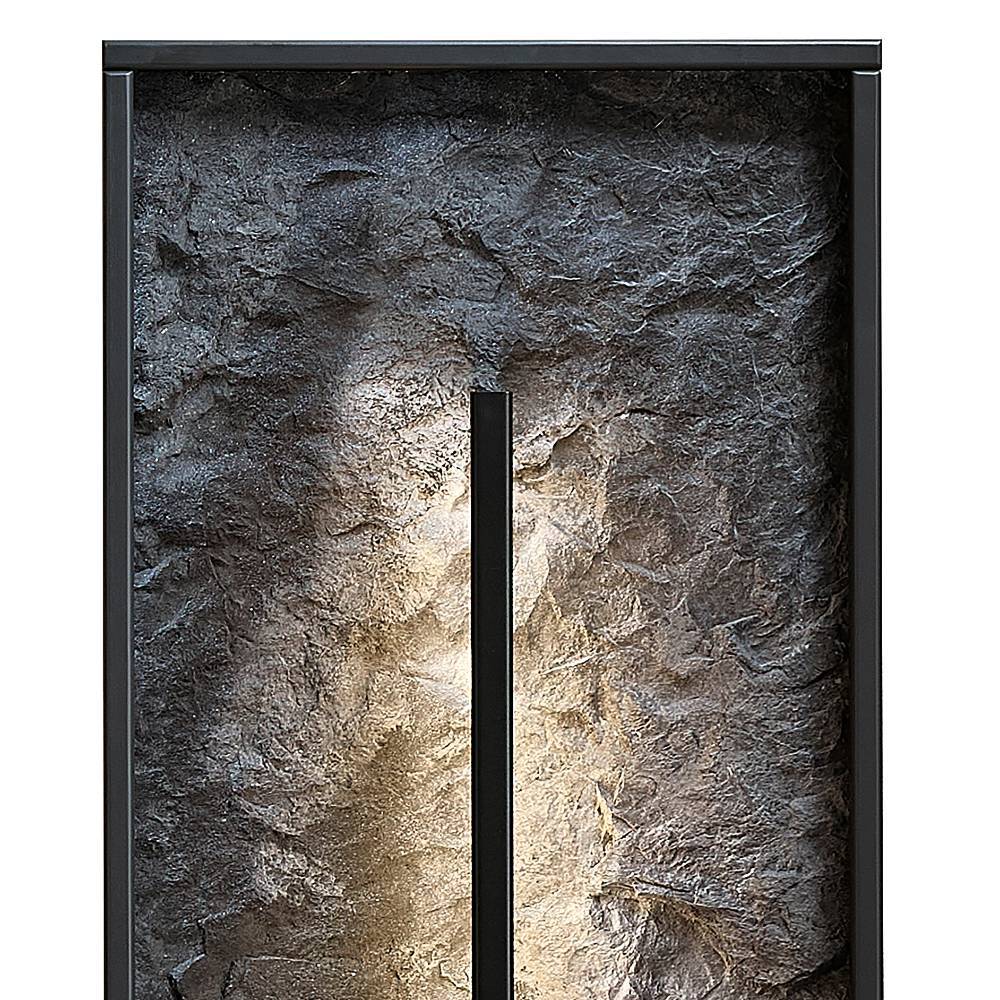 Wohnzimmerschrankwand Ostoro in Wildeiche Bianco aus Massivholz (dreiteilig)