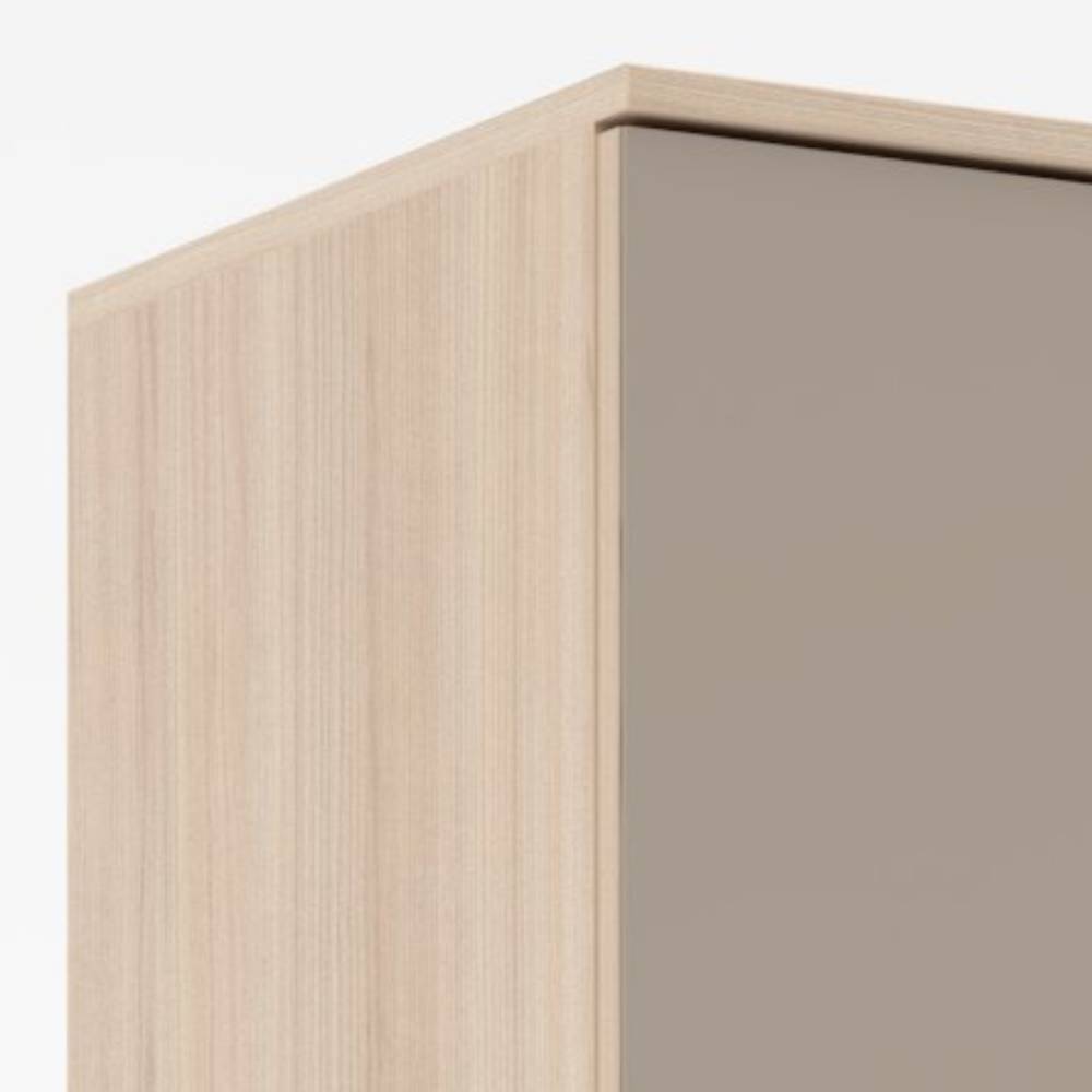 Dielenschrank Daniele in modernem Design 196 cm hoch