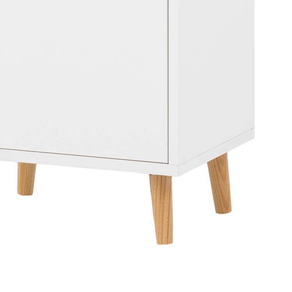 Badezimmer Hochschrank Linz 178 cm hoch mit zwei offenen Fächern