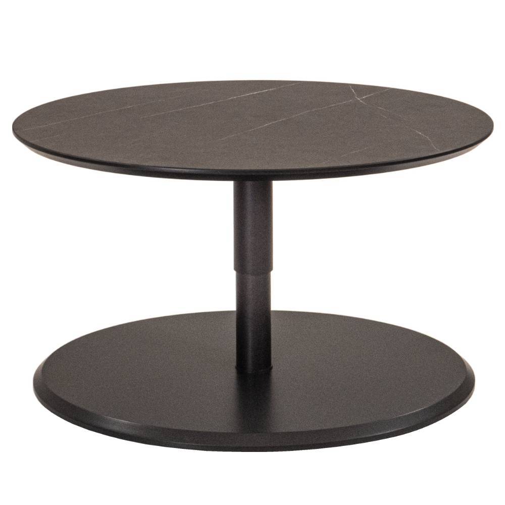Wohnzimmer Tisch Maroko in ovaler Form höhenverstellbar