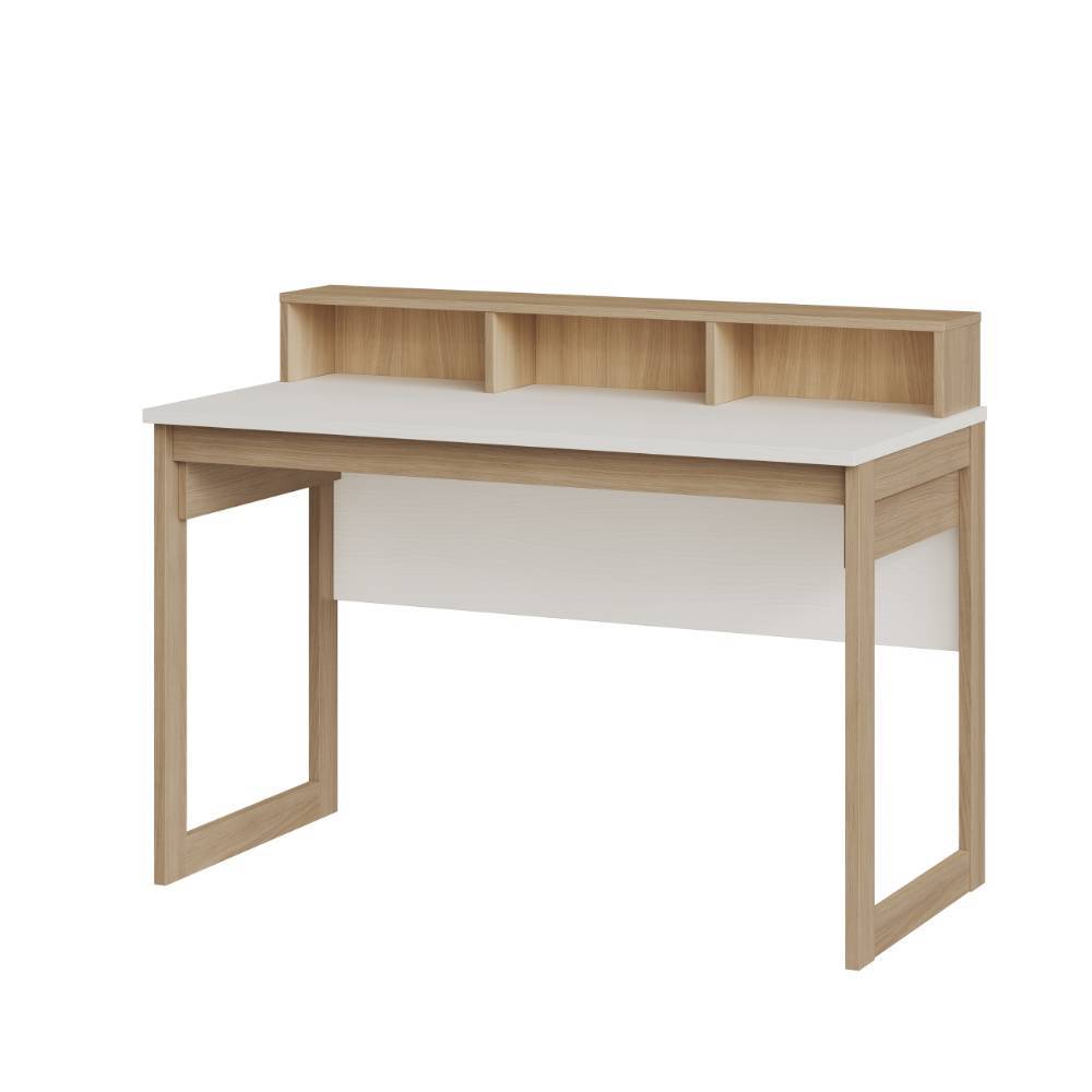 Büromöbel Komplettset Labrassa im Skandi Design melaminbeschichtet (dreiteilig)
