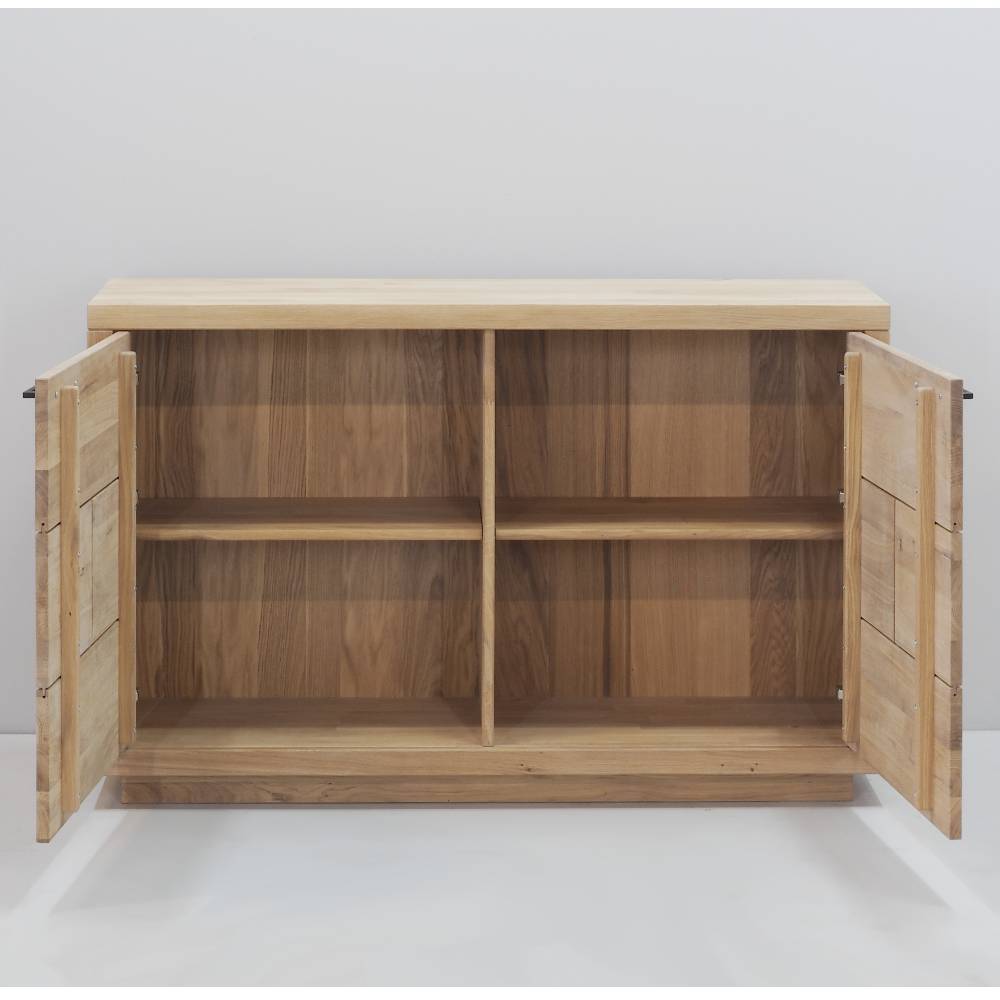 Sideboard Artjes 128 cm breit in Eiche Bianco