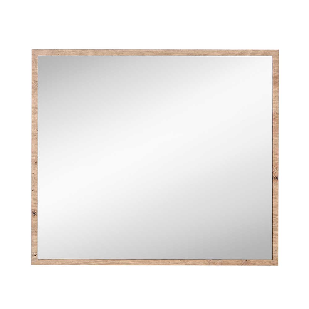 Wandspiegel Esdravos in Wildeichefarben 80 cm breit