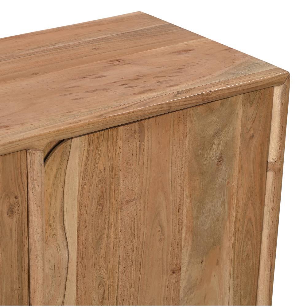 Sideboard Troyesa aus Akazie Massivholz 145 cm breit