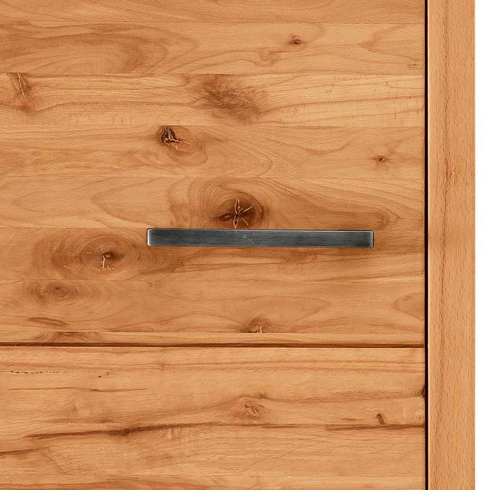 Dielenschrank Sherada aus Kernbuche Massivholz 200 cm hoch