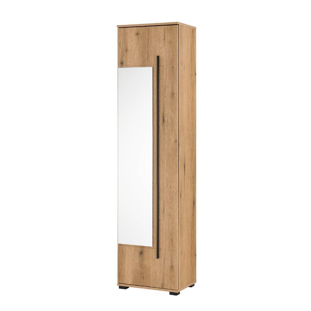 Dielenschrank Nemphia mit Spiegeltür in modernem Design