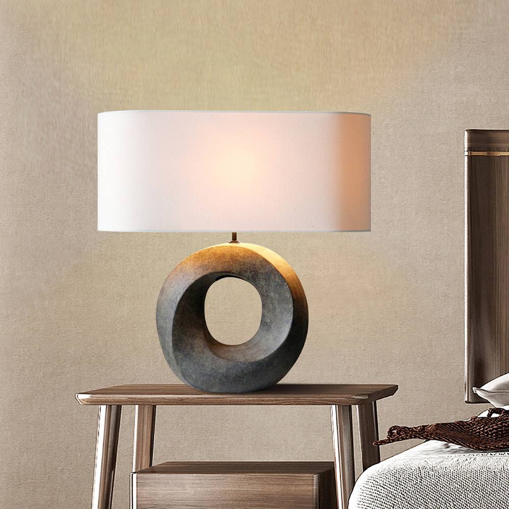 Tischleuchte Arturus aus Keramik in modernem Design