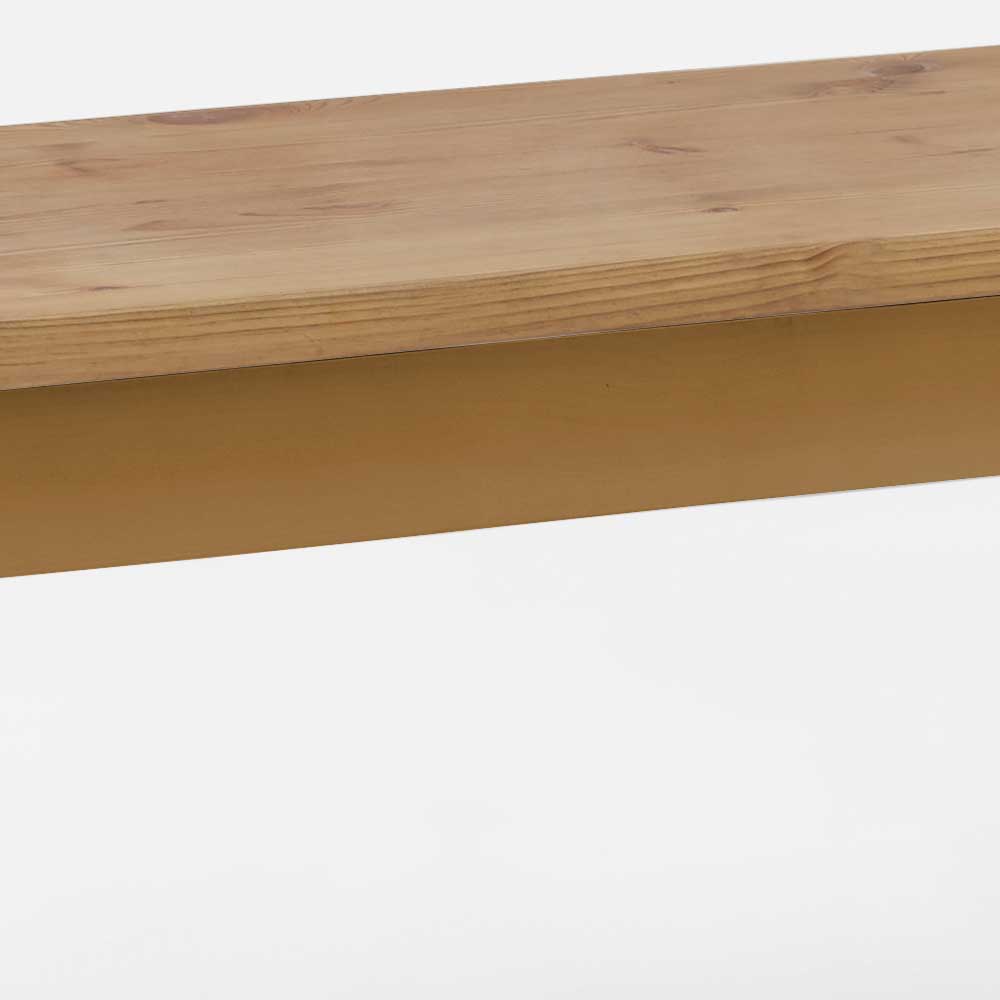 Holzbank Stiva im Landhausstil aus Kiefer Massivholz