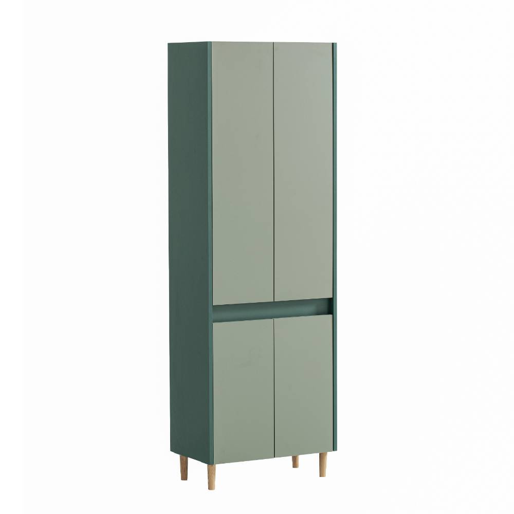 Bad Hochschrank Yochana 33 cm tief melaminbeschichtet