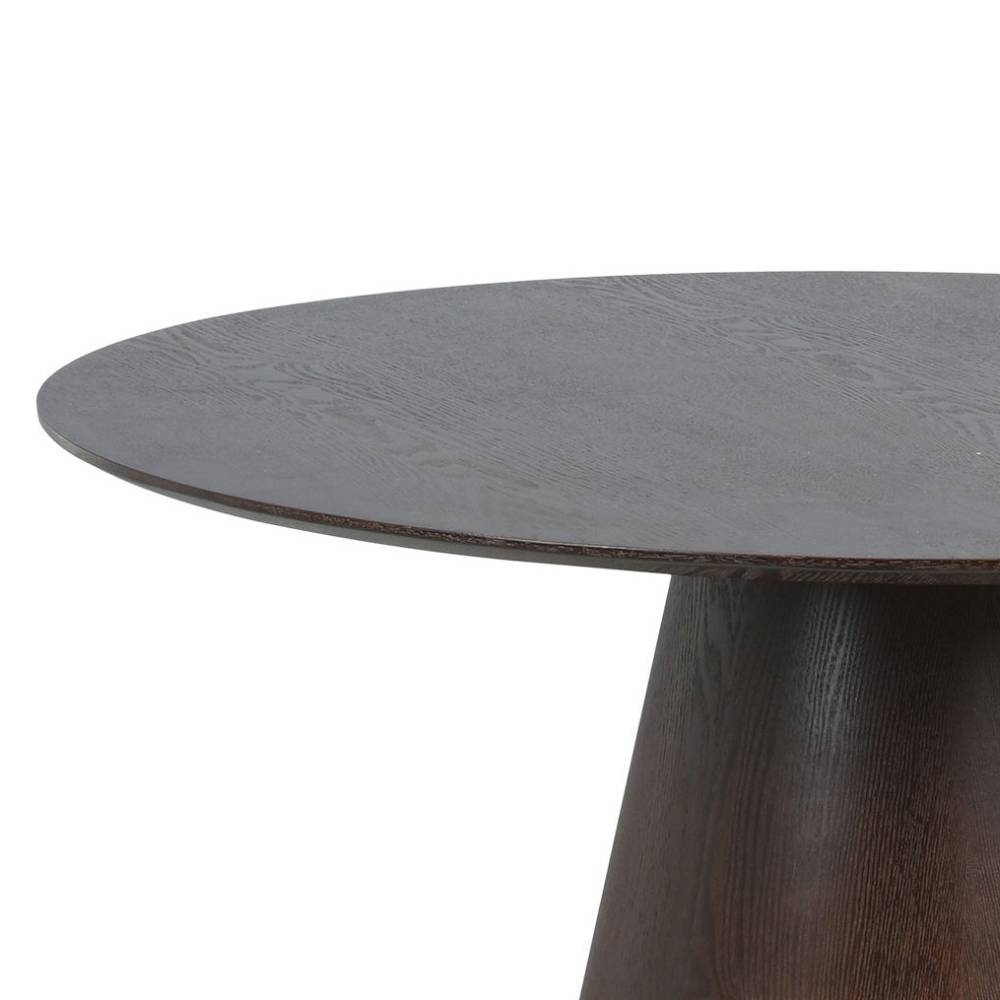 Esszimmertisch Trelanda in Dunkelbraun 120 cm breit