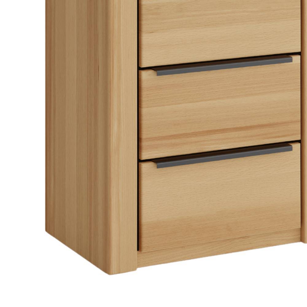 Hochkommode Zella mit fünf Schubladen in modernem Design