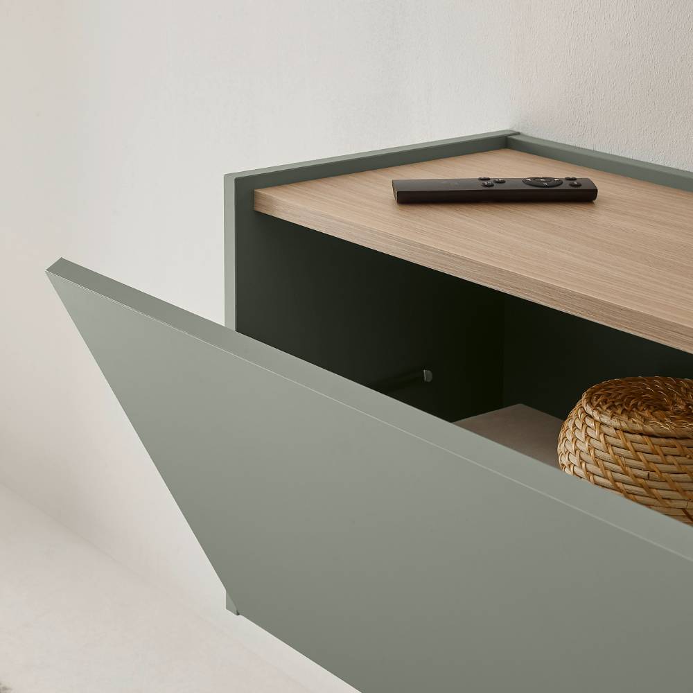TV Wohnwand Ulfava für die Wandmontage 300 cm breit (dreiteilig)