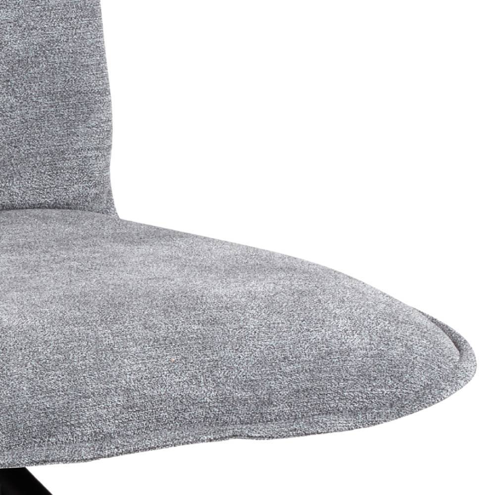 Esstisch Stühle Cementa in modernem Design mit Gestell aus Metall (2er Set)