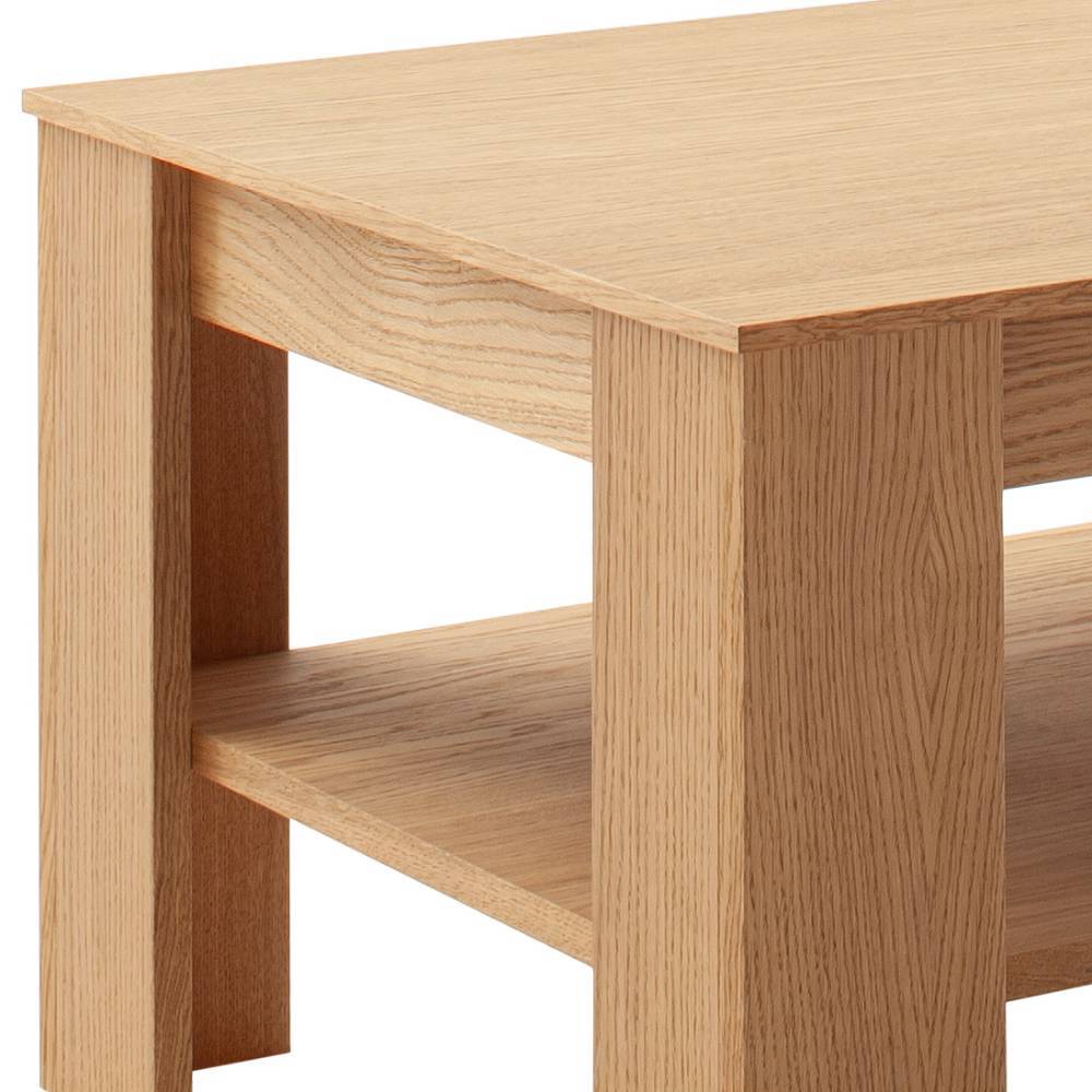 Couchtisch Sisam in Wildeichefarben 115 cm breit