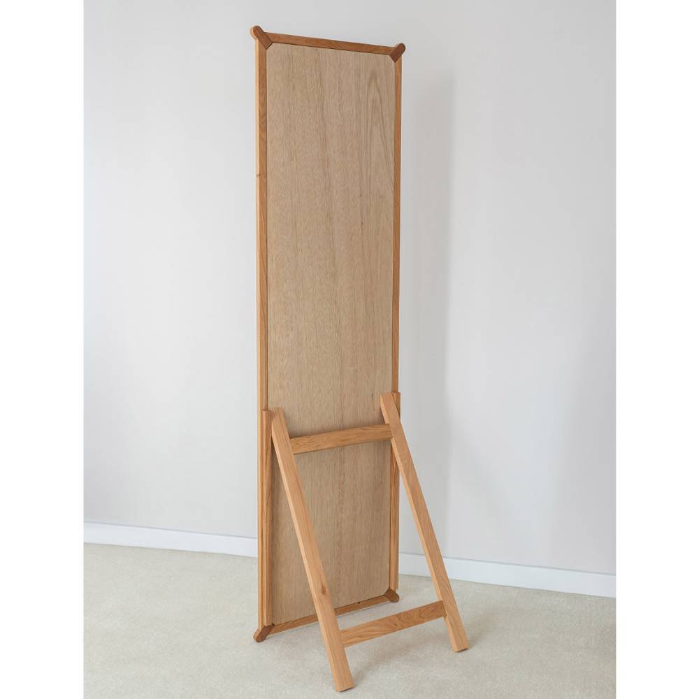 Ganzkörperspiegel Gravura 179 cm hoch mit Holzrahmen