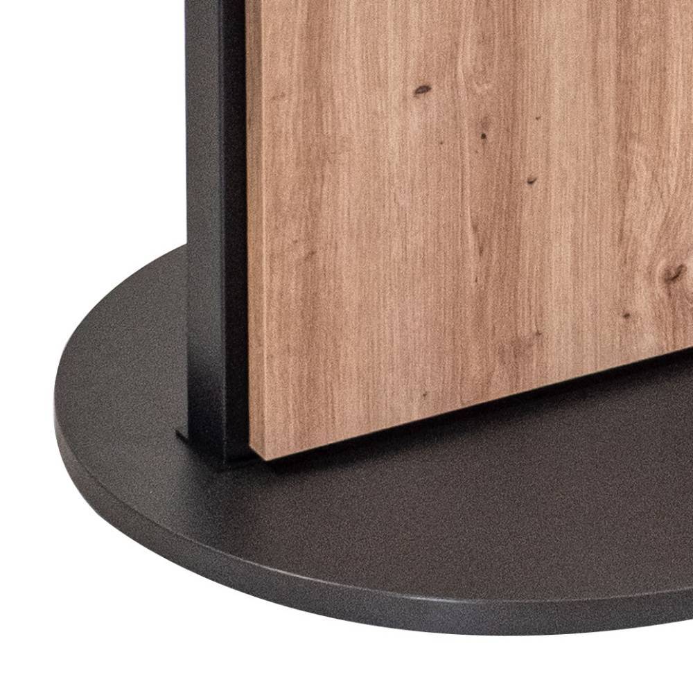 Wohnzimmer Tisch Clarina höhenverstellbar mit einer Einlegeplatte