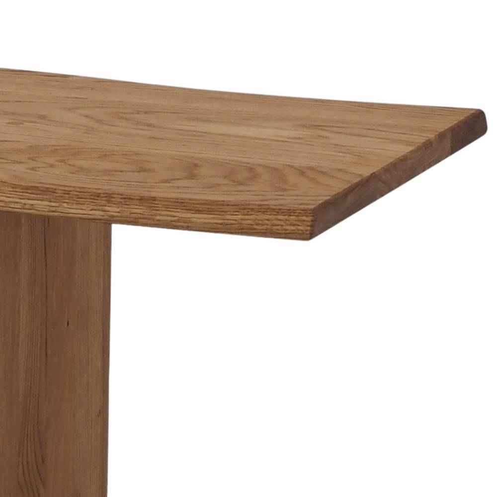 Beistelltisch Foresta aus Eiche Massivholz mit C Fußgestell