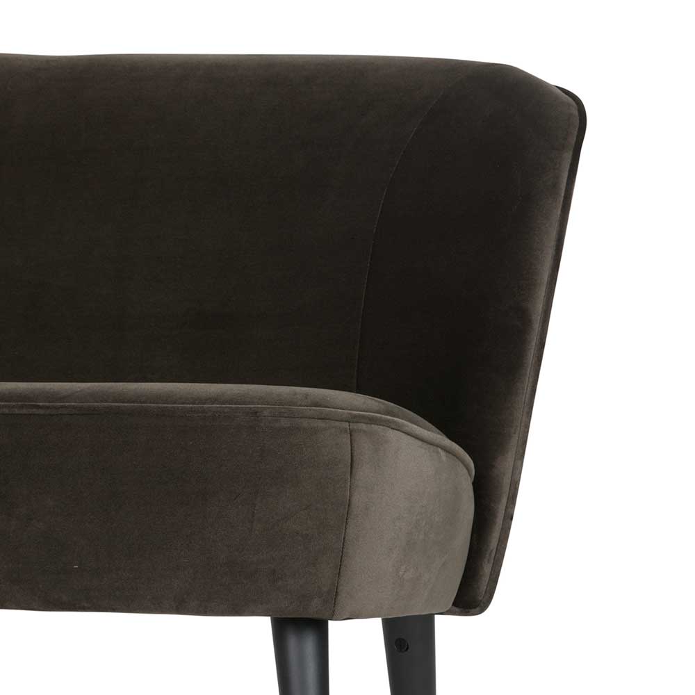 2 Sitzer Sofa Castilla in Dunkelgrün Used Optik 110 cm