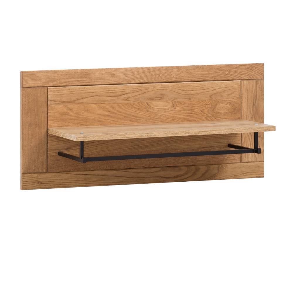 Wandgarderobe Vroscian in Eichefarben 80 cm breit