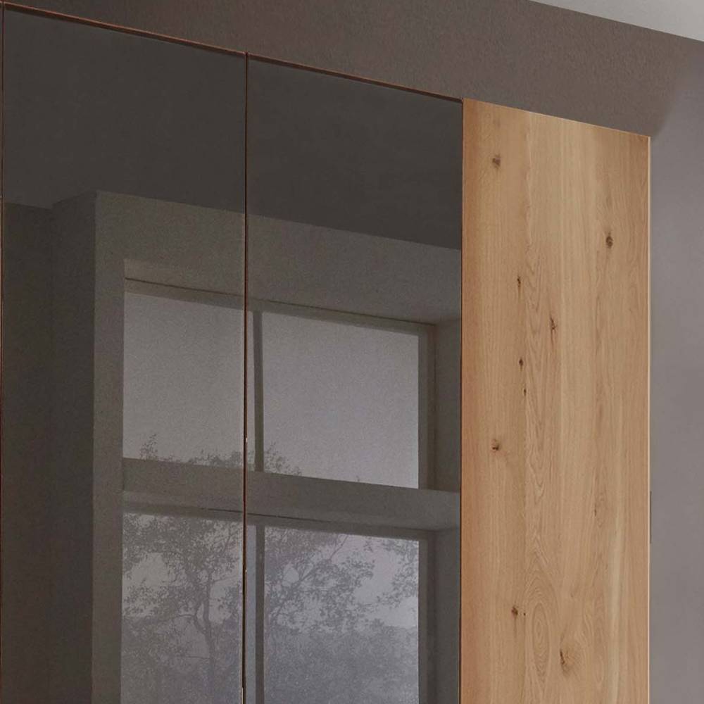 Schlafzimmerkleiderschrank Merkur in modernem Design 246 cm breit