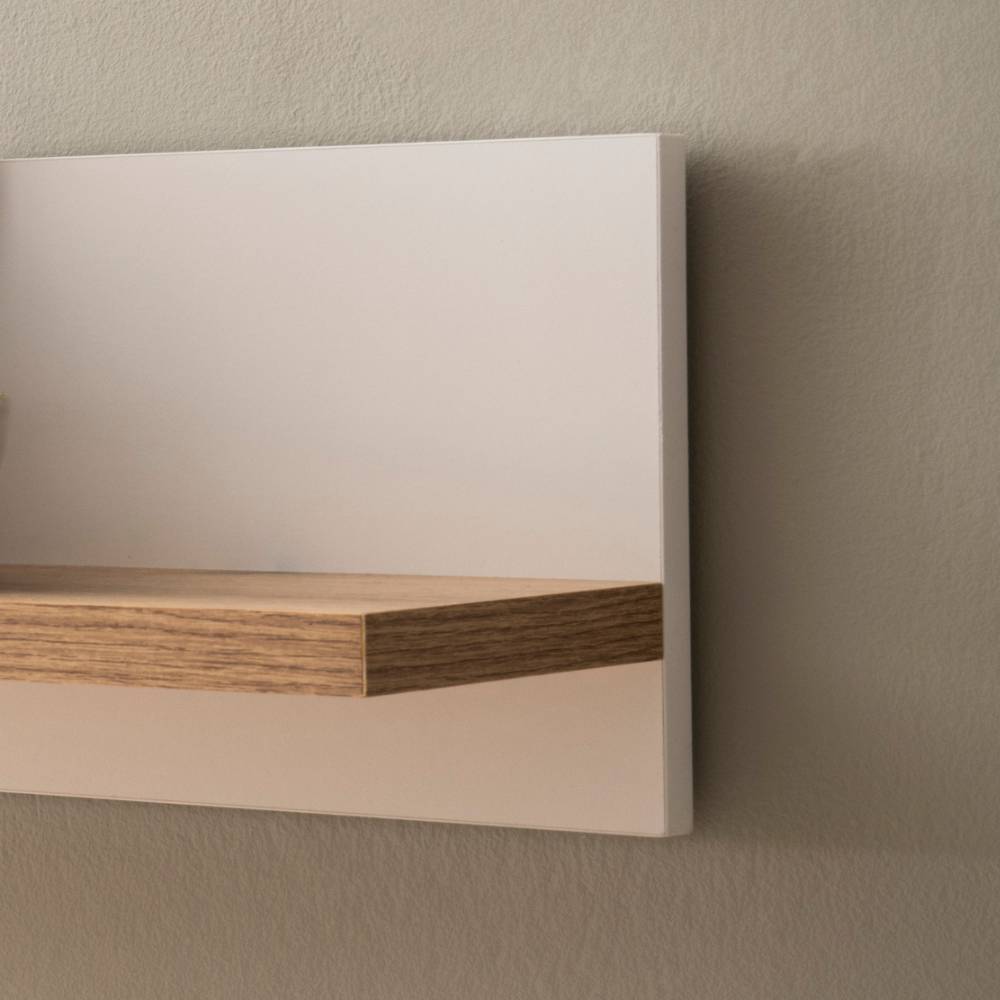 Wandregal Vrenessa mit Rückwand 180 cm breit