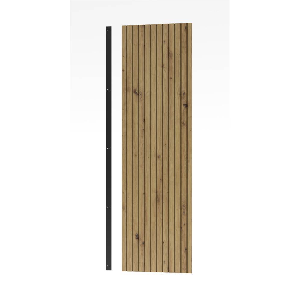 TV Wohnwand Yarisis in modernem Design melaminbeschichtet (fünfteilig)