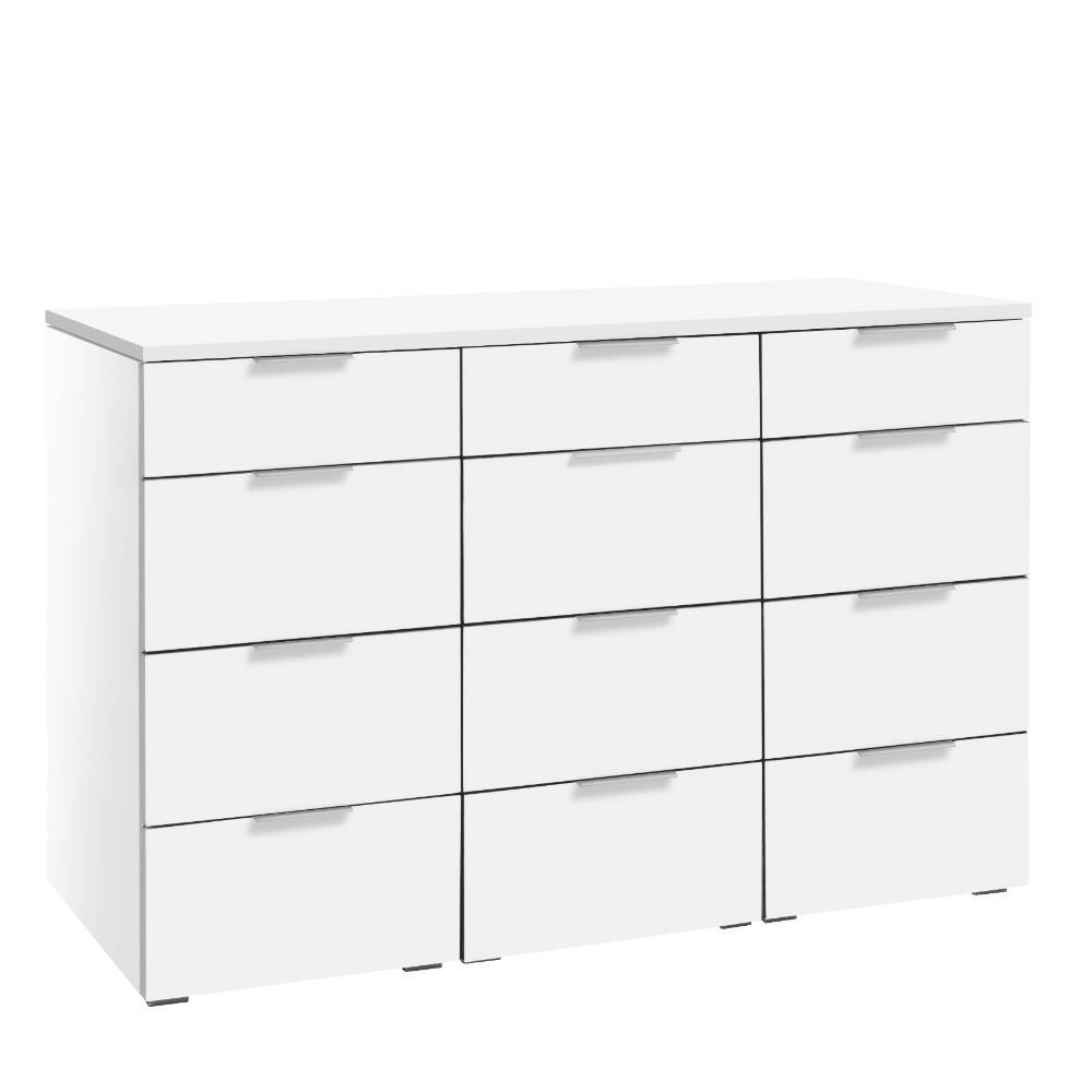 Schubladen Sideboard Reforma in Weiß 135 cm breit - 85 cm hoch