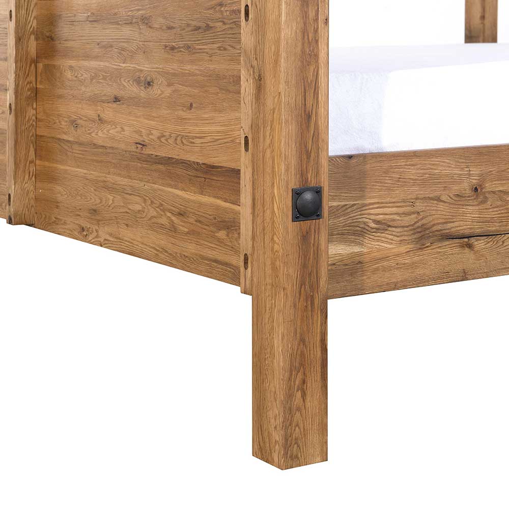 Himmelbett Amigo in Sumpfeichefarben
