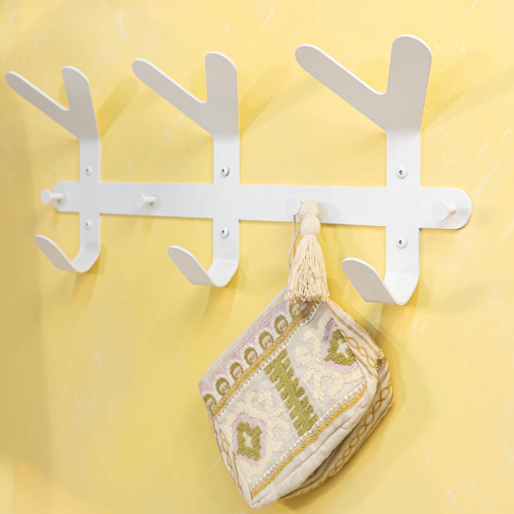 Wandgarderobenhaken Jailus in modernem Design mit 13 Kleiderhaken