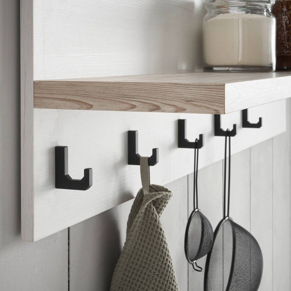 Wandregal Flurencina im Landhausstil 130 cm breit