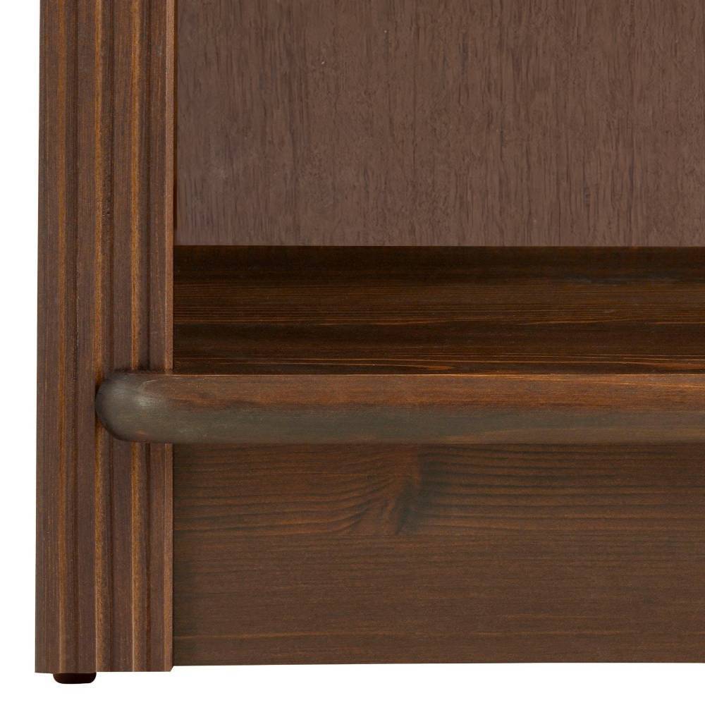 Wohnzimmer Regal Naguera 220 cm hoch mit sechs Einlegeböden