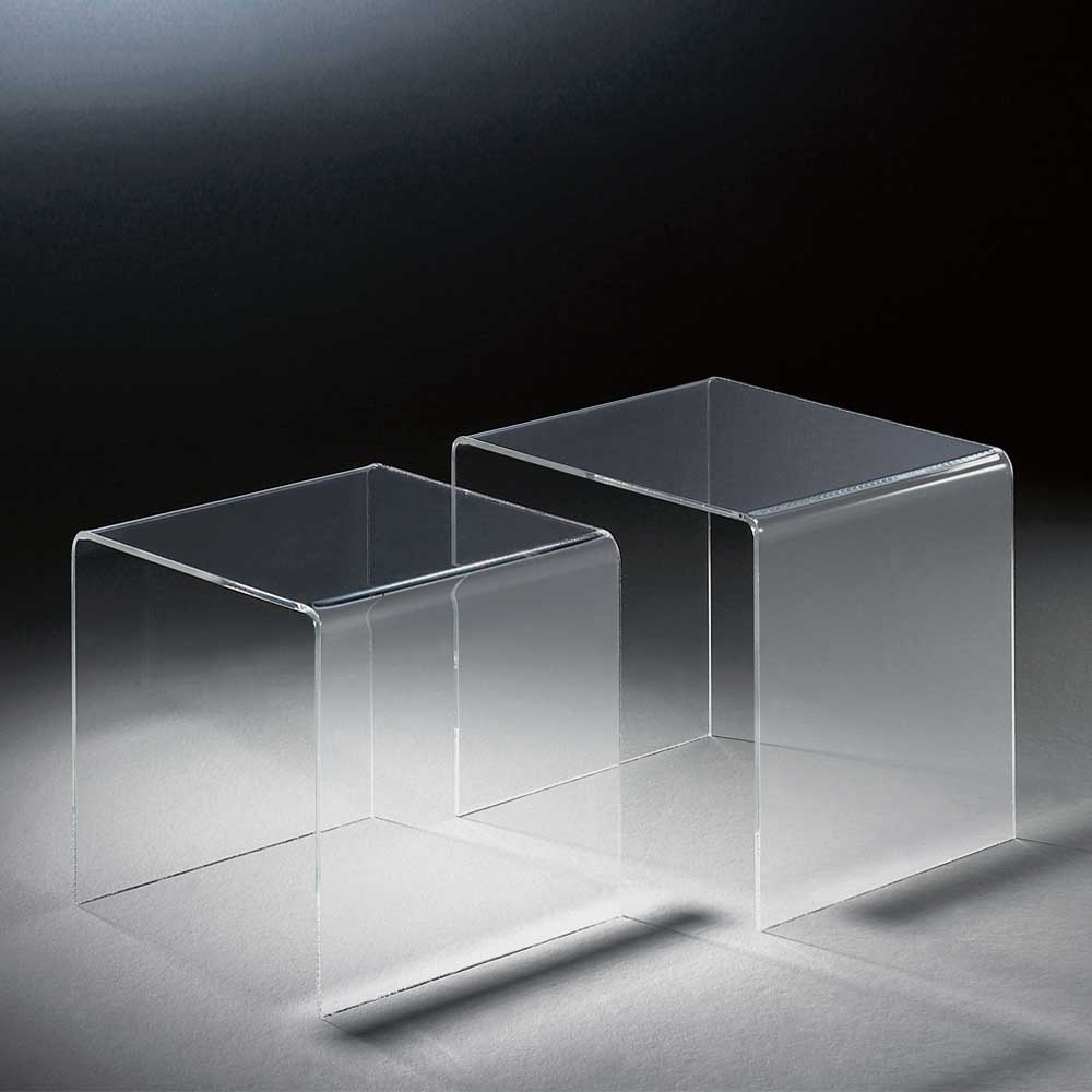 Zweisatztisch Hannah aus Acrylglas modern (zweiteilig)