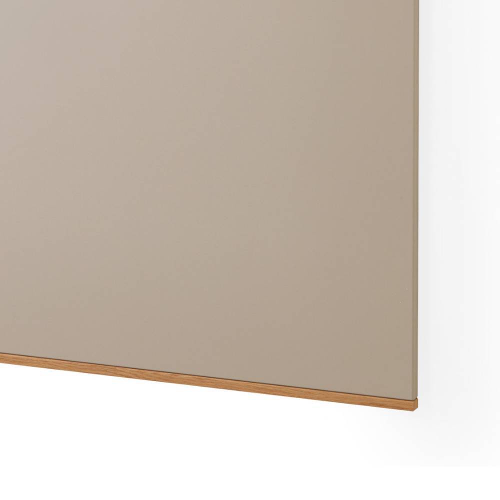 Garderobenpaneel Frasyn in Taupe mit 5 Kleiderhaken