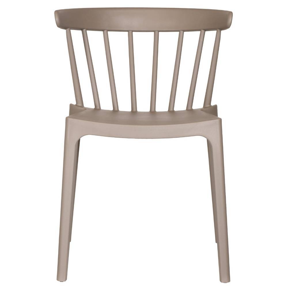 Balkonstuhl Grande in Taupe aus Polypropylen (2er Set)