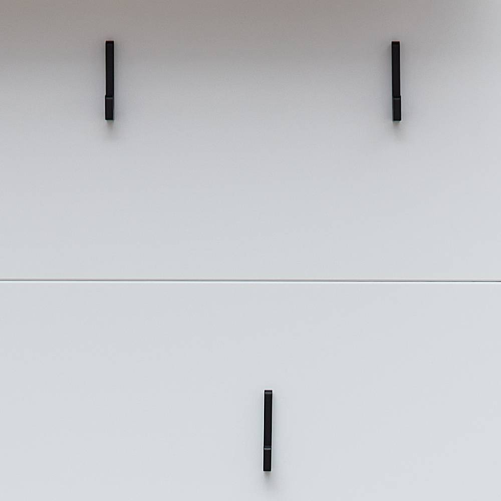 Garderobenpaneel Luzie in modernem Design 80 cm breit
