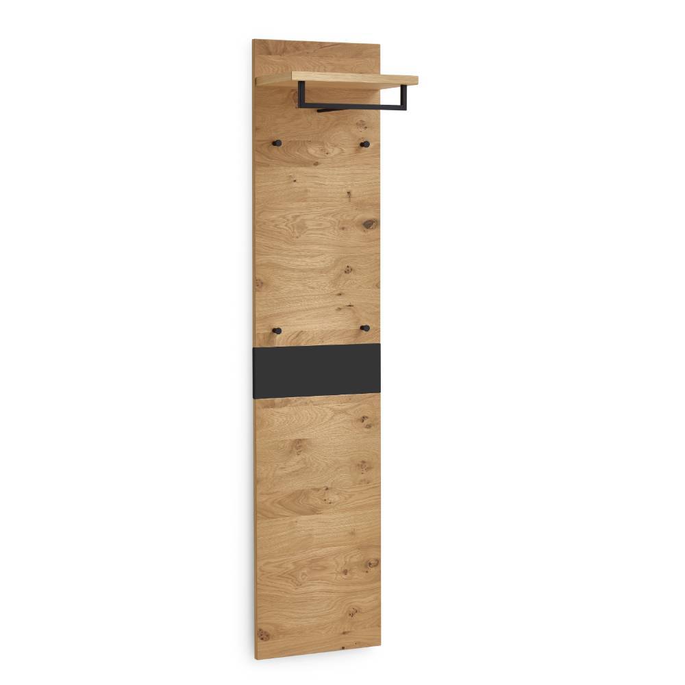 Garderobe Damiette mit 4 Kleiderhaken 183 cm hoch