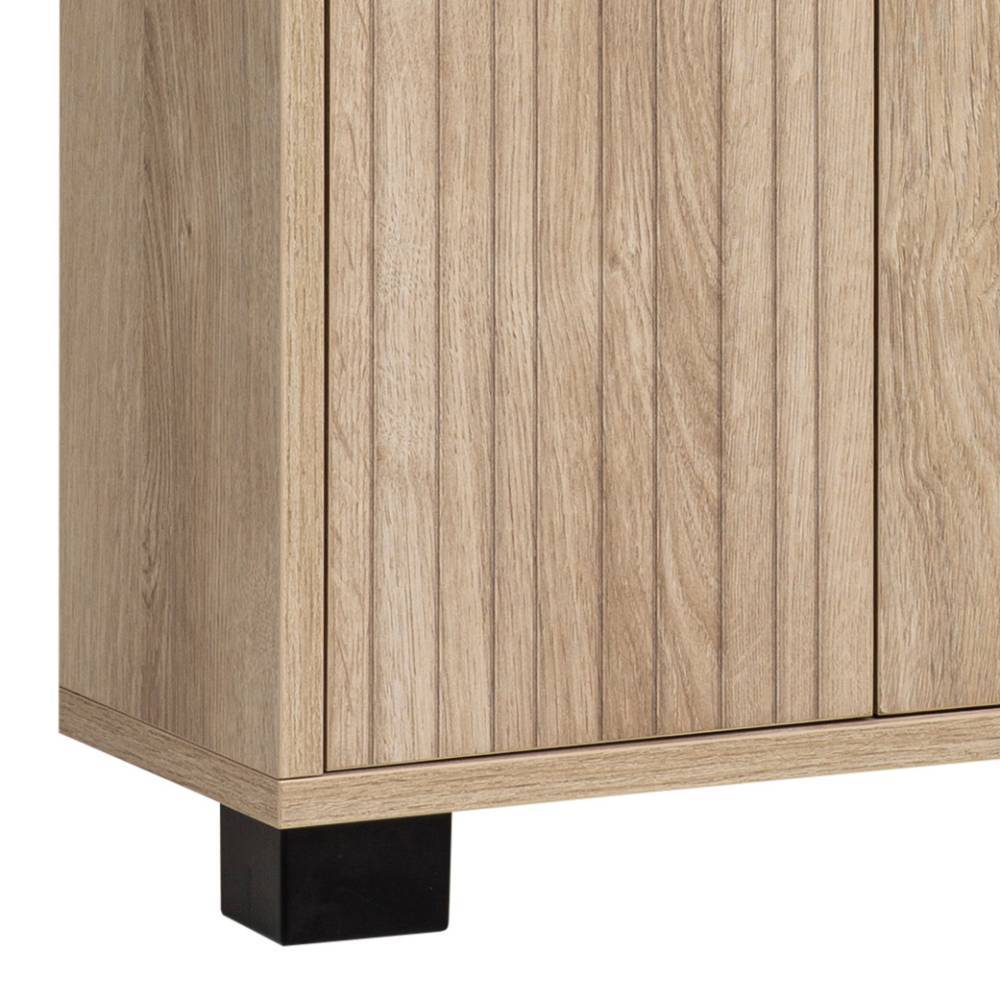Flurschrank Rasvanna mit Drehtüren 124 cm hoch